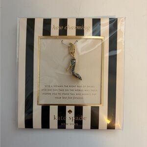 Kate Spade Sparkly High Heel Charm